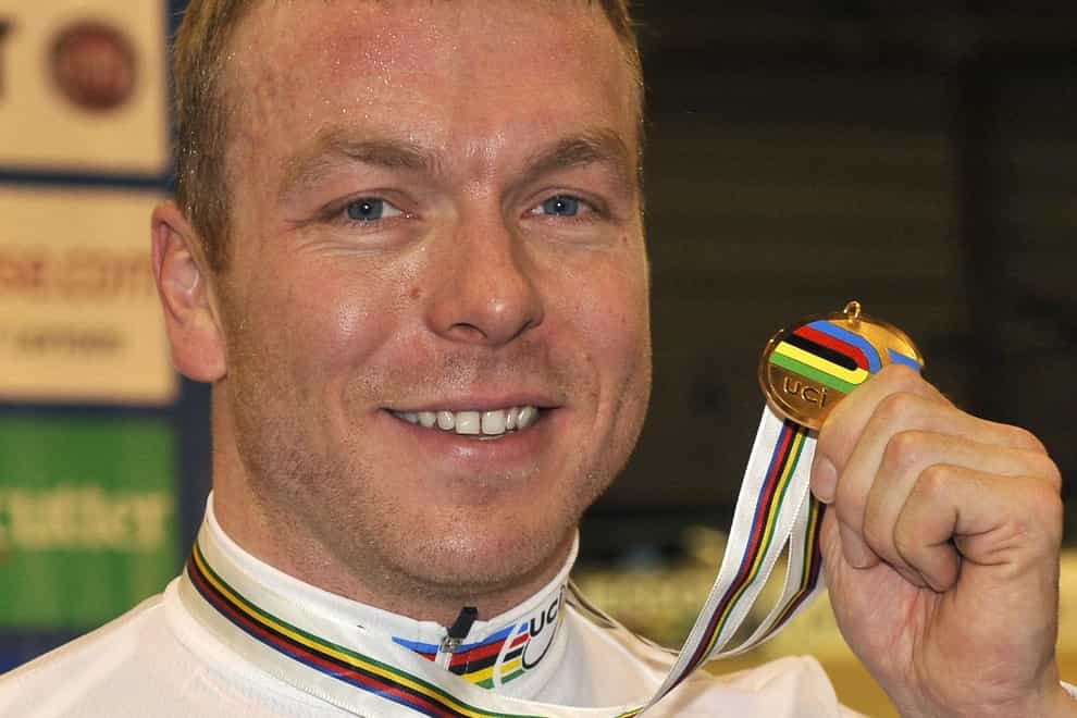 Six-time Olympic gold medallist Sir Chris Hoy has said he is receiving treatment for cancer (PA)