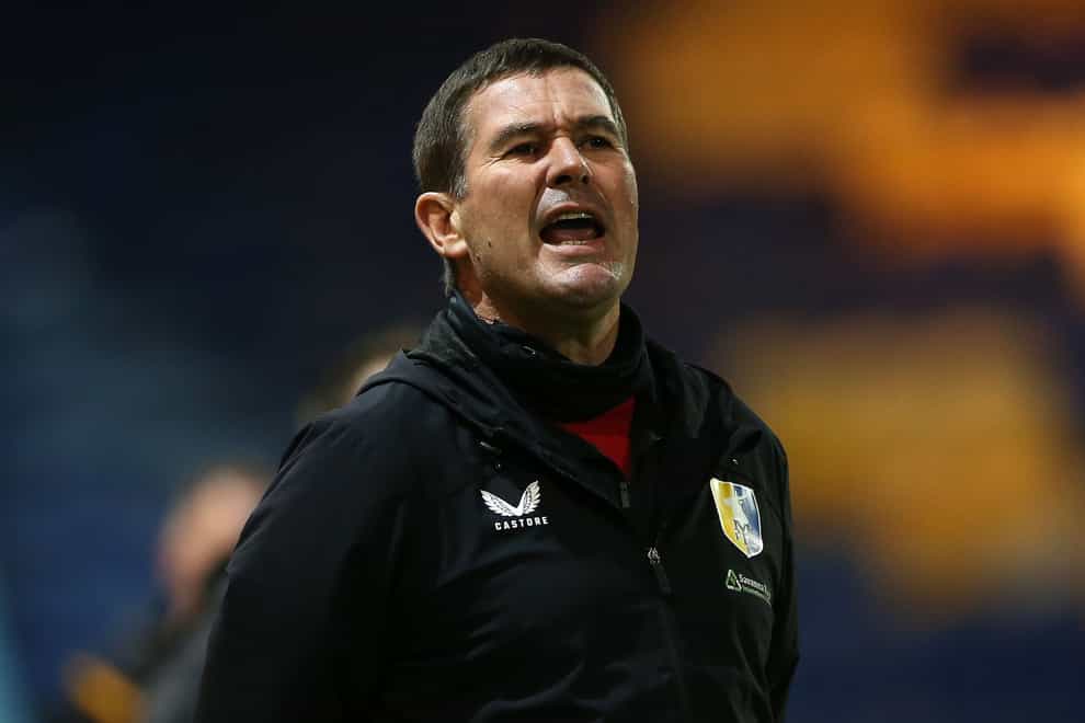 Mansfield manager Nigel Clough insists goal-line technology should be introduced in League Two (Barrington Coombs/PA)