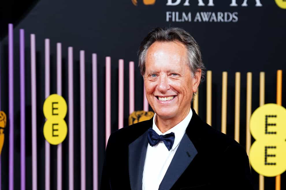 Richard E. Grant attends the Bafta Film Awards 2024, at the Royal Festival Hall, Southbank Centre, London (Ian West/PA)
