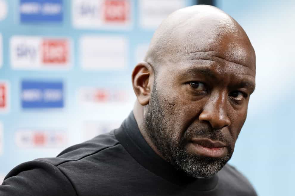 Darren Moore’s side conceded twice late on against Reading (Richard Sellers/PA)