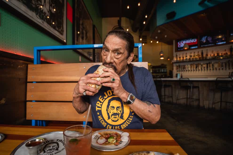 Danny Trejo set up his first taco joint back in 2016 – and now he’s coming to London (Trejo’s Tacos/PA)