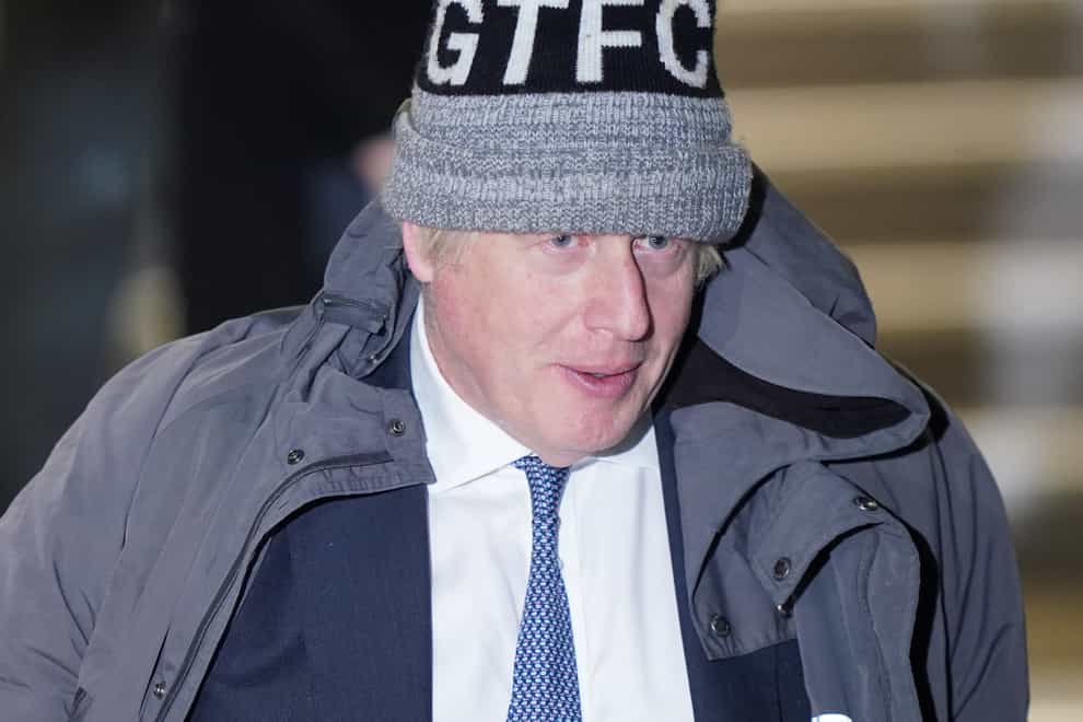 Former prime minister Boris Johnson has criticised Tucker Carlson for his interview with Vladimir Putin. Picture date: Thursday December 7, 2023.