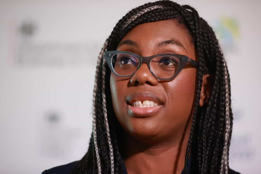 Kemi Badenoch said she has engaged ‘extensively’ with LGBT groups (Liam McBurney/PA)