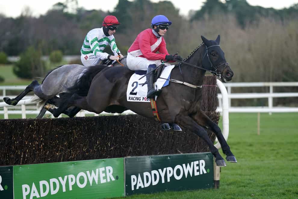 Ferny Hollow ridden by Paul Townend goes on to win the Racing Post Novice Chase (Niall Carson/PA)