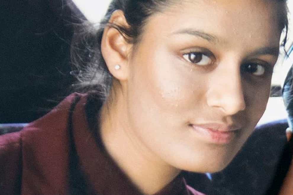 Shamima Begum’s lawyers said they would ‘keep fighting’ after she lost a challenge over the removal of her British citizenship (PA)