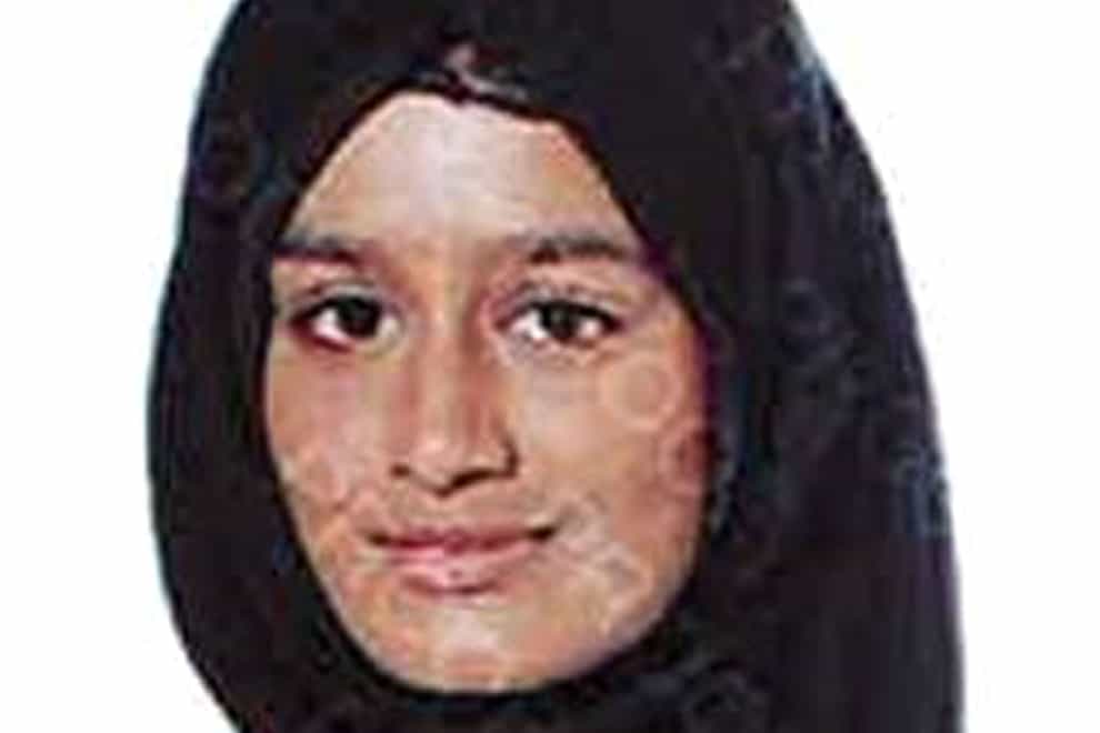 Shamima Begum fled the UK to join the Islamic State terror group in Syria aged 15 (Handout/PA)