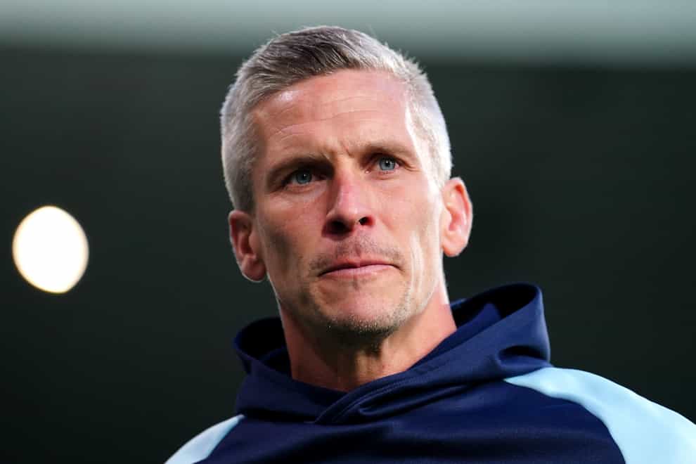 Steve Morison’s Sutton remain at the foot of the table (David Davies/PA)