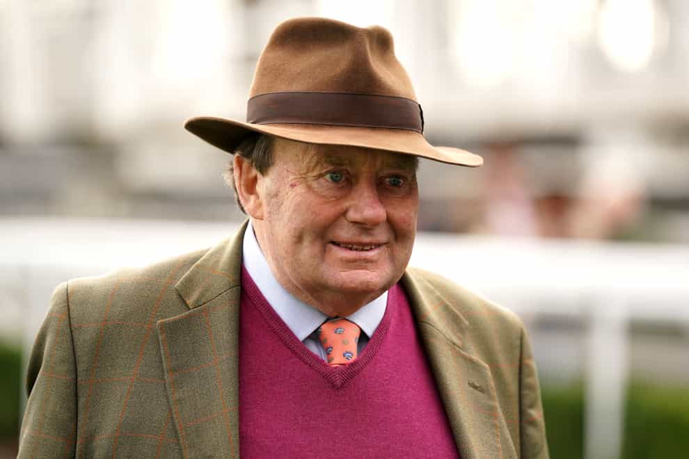 Trainer Nicky Henderson believes British trainers will be up against it at Aintree (Bradley Collyer/PA)