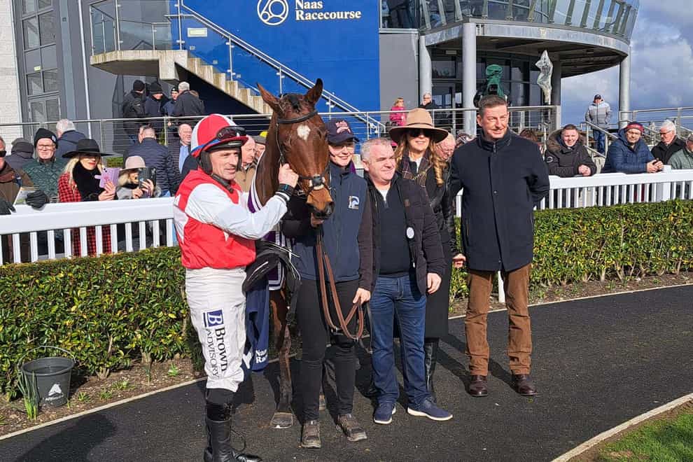 Bottler’secret with connections after winning at Naas (Alan Magee/PA)