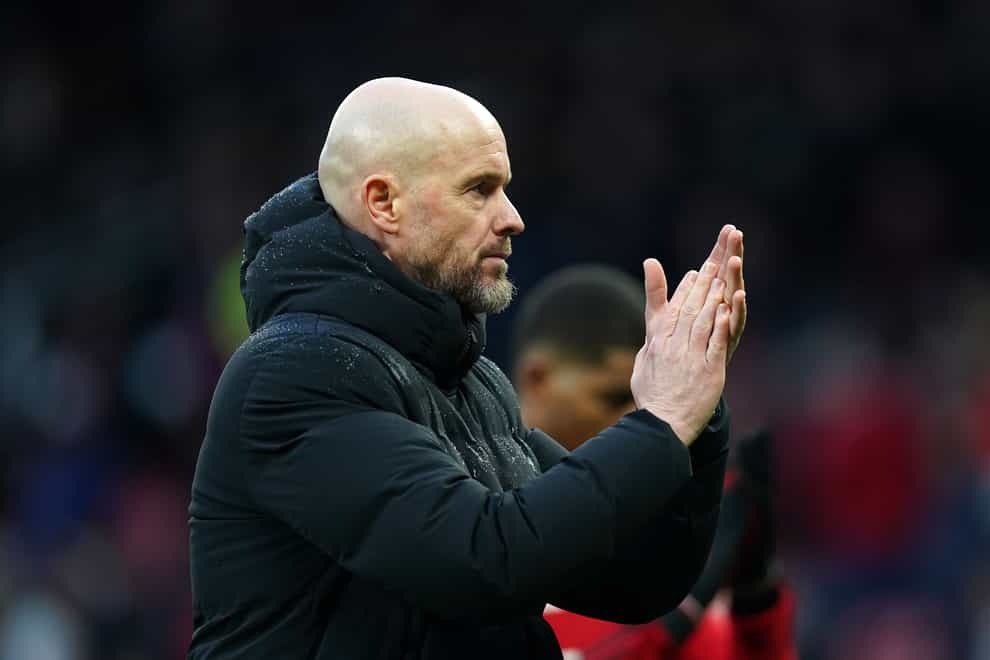 Manchester United boss Erik ten Hag needs a lift from the FA Cup after Saturday’s loss to Fulham (Mike Egerton/PA)