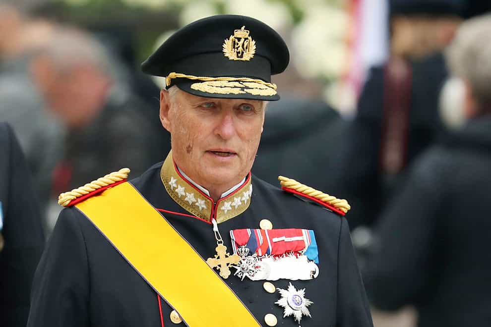 King Harald V of Norway is Europe’s oldest monarch (AP)