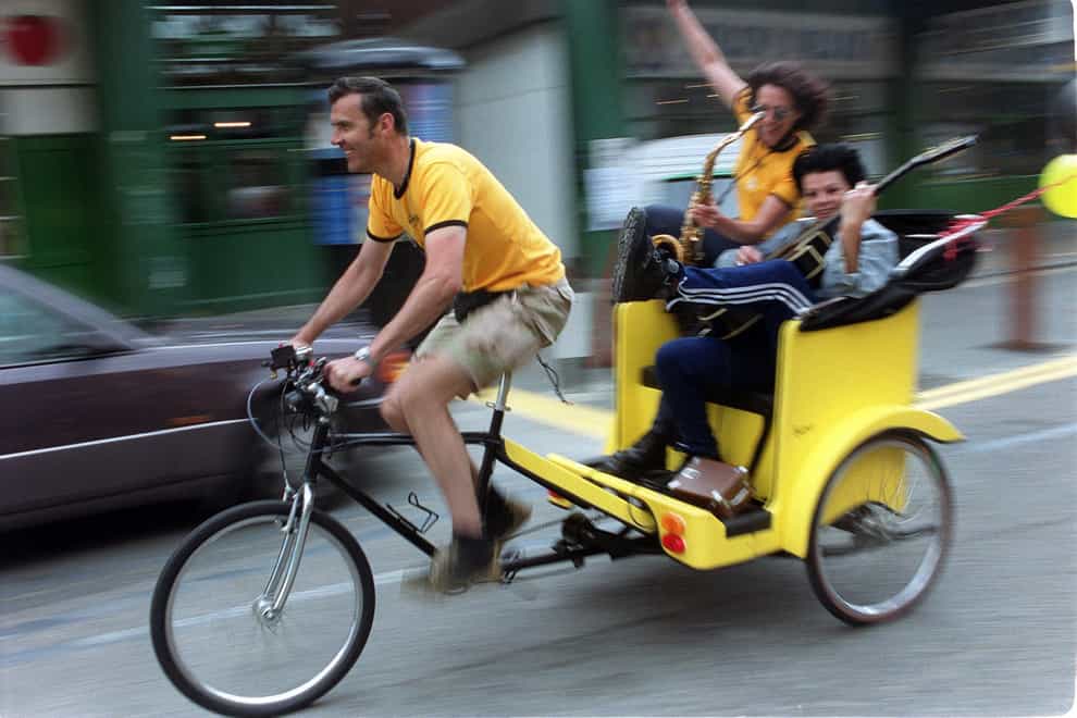 The new Bill aims to regulate pedicab services in London (Stefan Rousseau/PA)