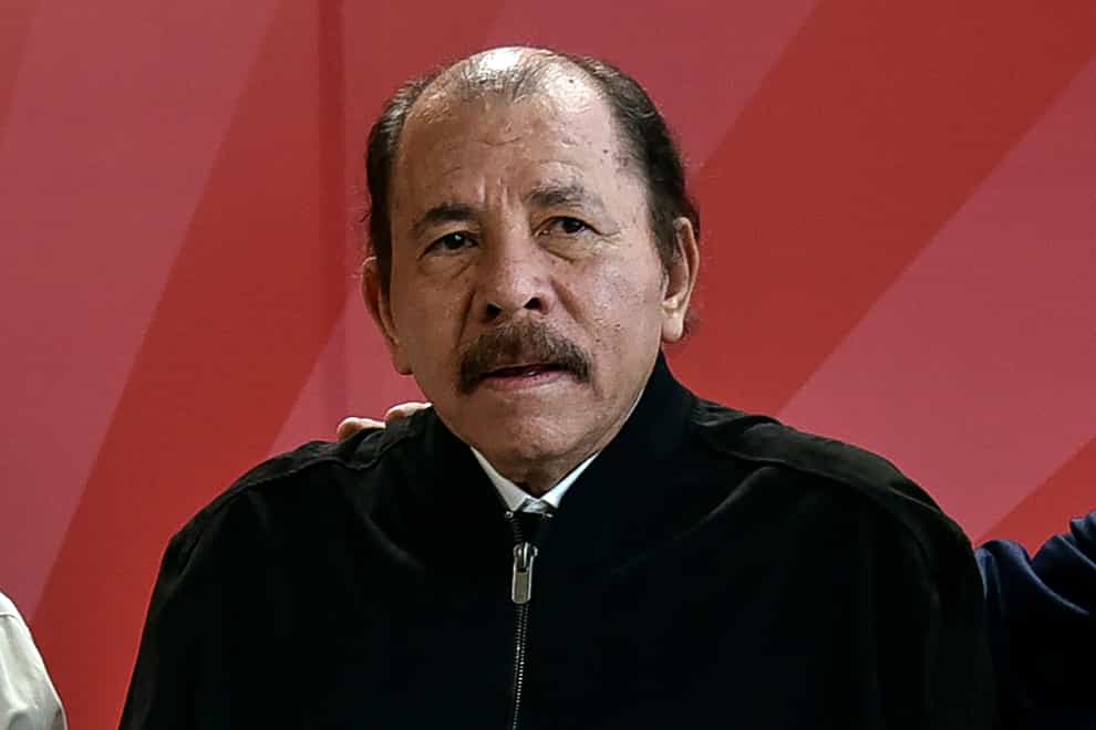 Nicaragua’s President Daniel Ortega has cracked down on opponents (Adalberto Roque, Pool Photo via AP, File)
