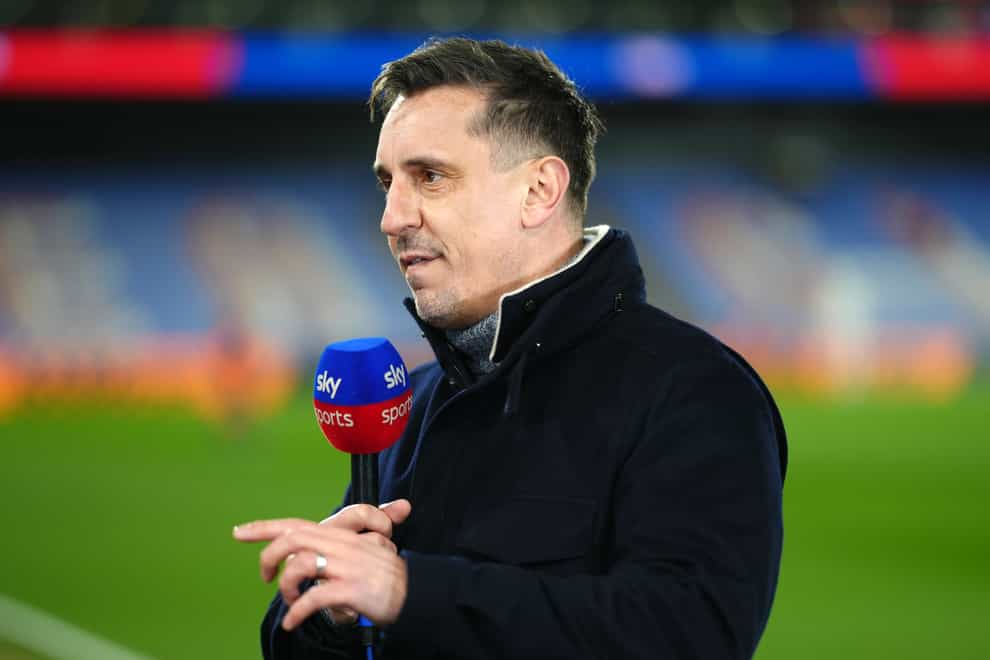 Gary Neville branded Chelsea “bottle jobs” during their Carabao Cup defeat to Liverpool (John Walton/PA)