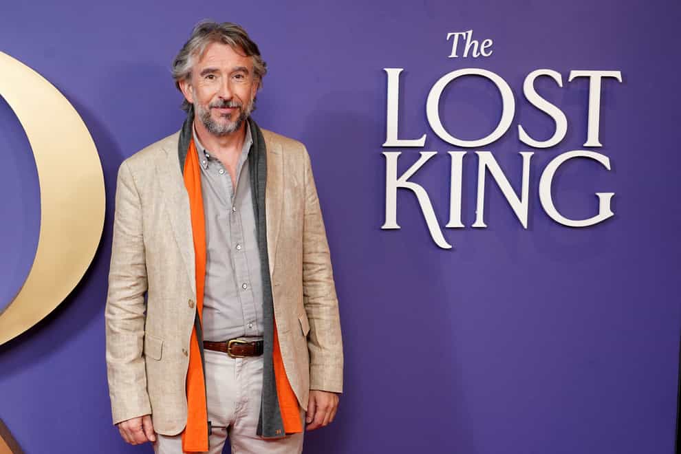 Steve Coogan is being sued for libel by a university professor over his portrayal in The Lost King (Ian West/PA)