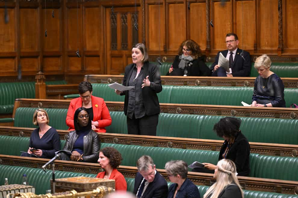 Labour MP Jess Phillips said she was ‘tired of fighting for systematic change and being given table scraps’ (UK Parliament/Maria Unger/PA)
