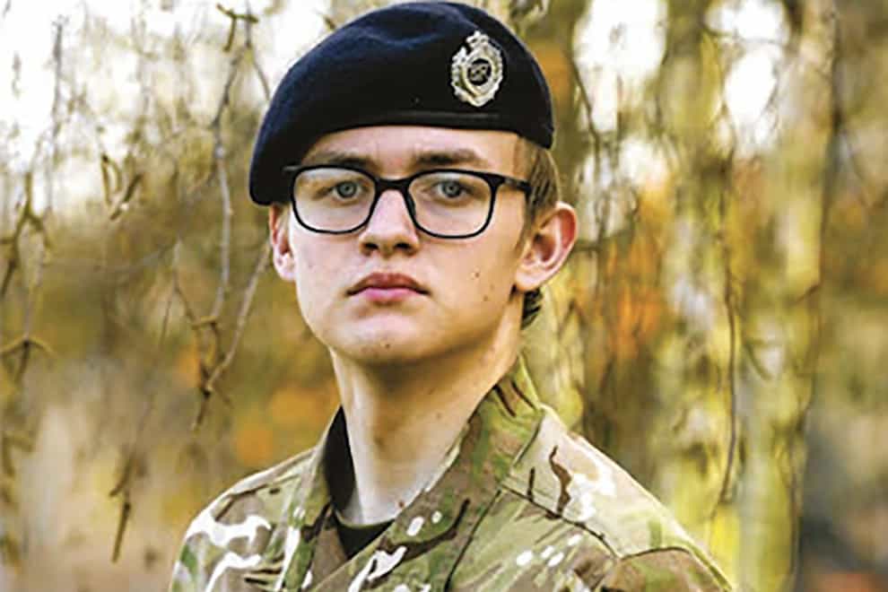 Sapper Connor Morrison of 23 Parachute Engineer Regiment, who died during a non-operational incident (MoD Crown Copyright)