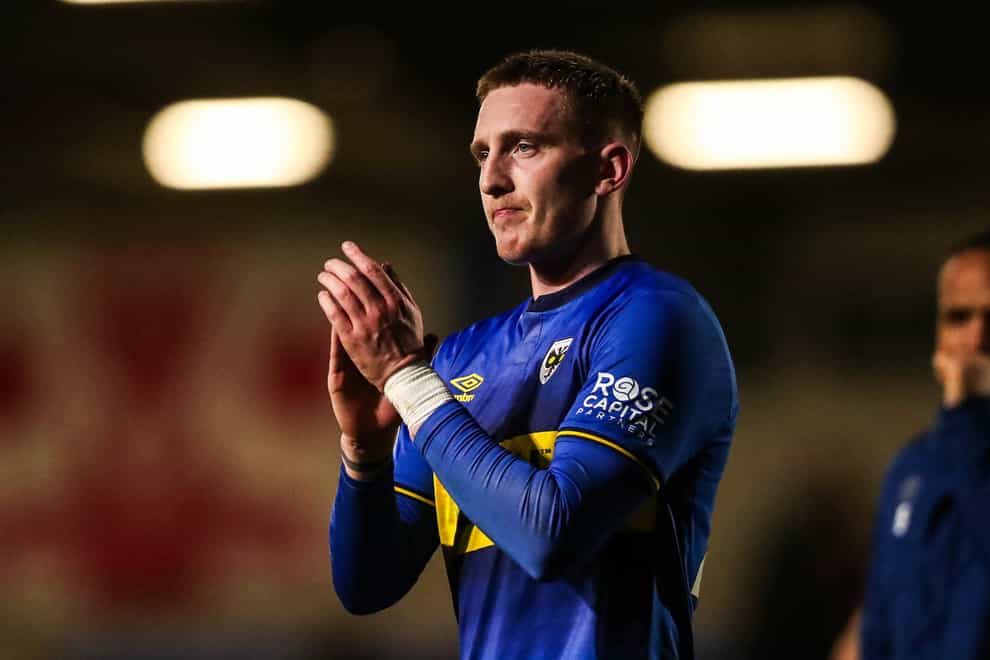 Ronan Curtis snatched the points for AFC Wimbledon (Rhianna Chadwick/PA)