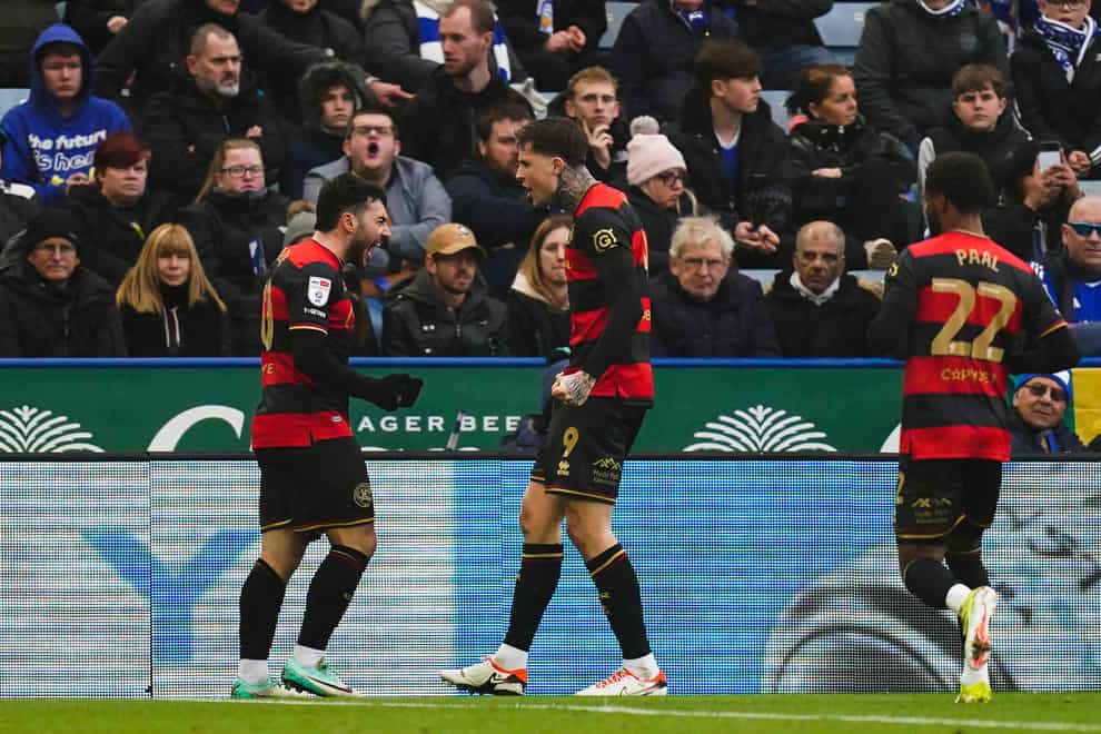 QPR stunned leaders Leicester (Robbie Stephenson/PA)