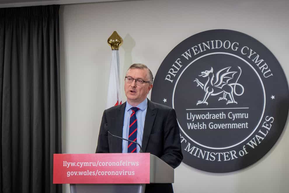 Dr Andrew Goodall, the former chief executive of NHS Wales (PA)