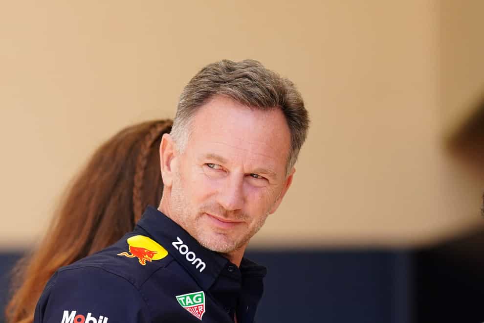 Red Bull Racing team principal Christian Horner pictured at last week’s Bahrain Grand Prix (David Davies/PA)