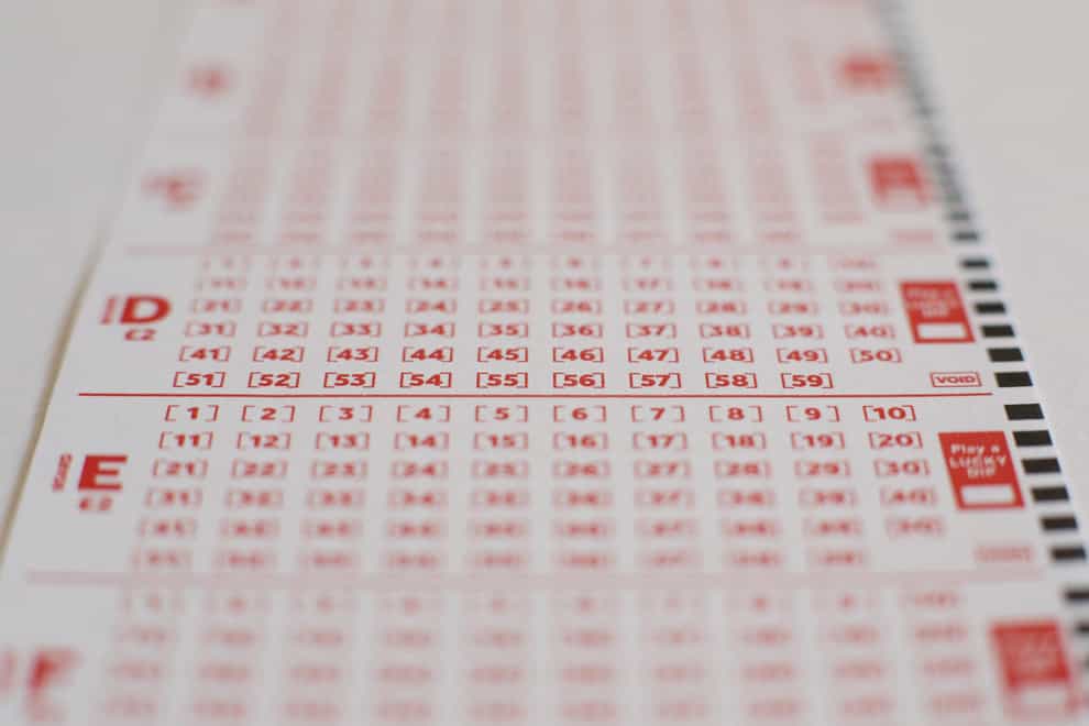 A claim has been received on a £15m Lotto Jackpot prize (Yui Mok/PA)