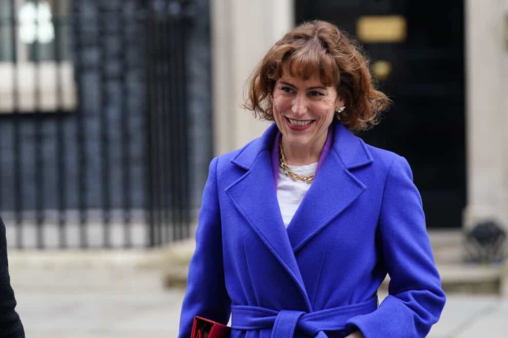 Health Secretary Victoria Atkins has appointed former M&S boss Steve Rowe to work in the Department of Health and Social Care (PA)