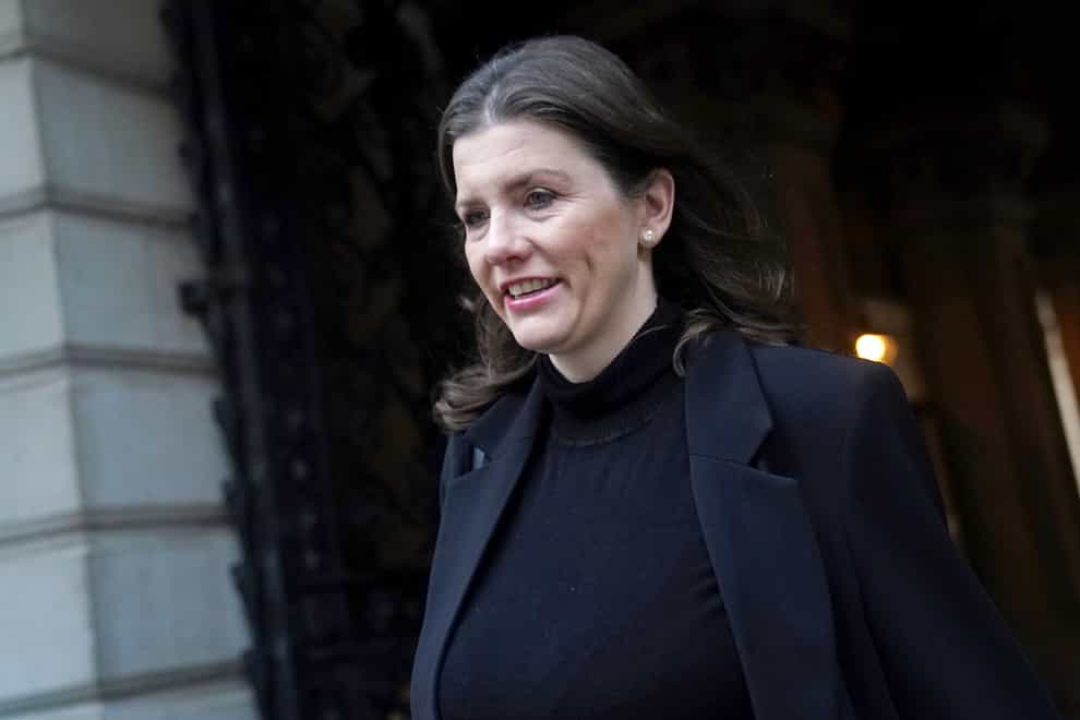 Michelle Donelan received advice before publishing her letter on social media last year (James Manning/PA)