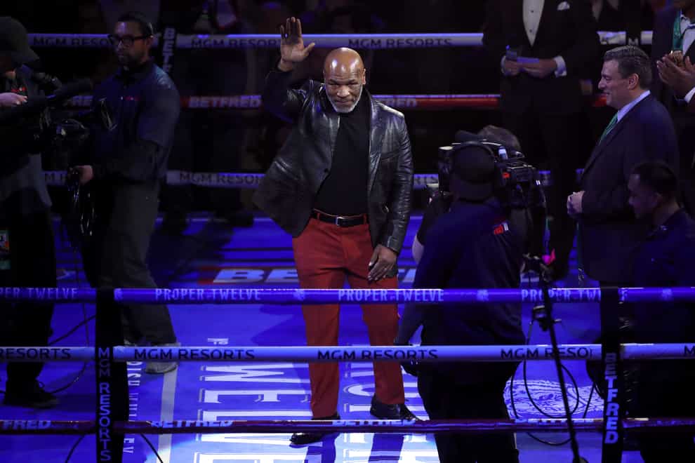 Mike Tyson will return to the boxing ring on July 20 to take on Jake Paul (Bradley Collyer/PA)