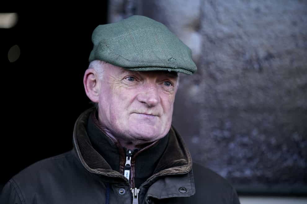 Willie Mullins during a media day at his yard (Niall Carson/PA)