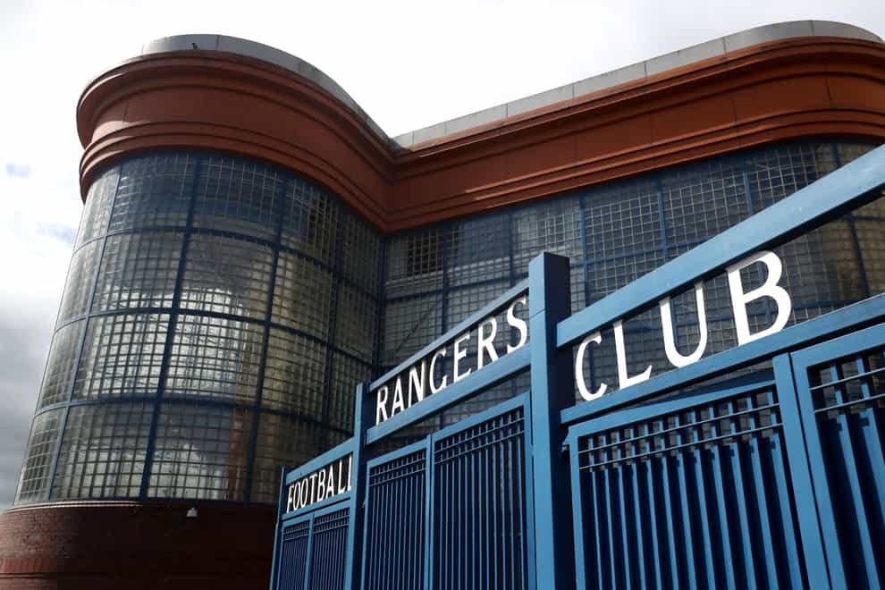 The Ibrox club has paid tribute to the fan (PA)