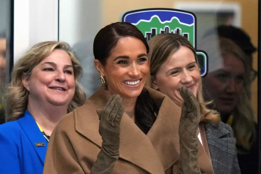 The Duchess of Sussex spoke at the annual SXSW Conference (Darryl Dyck/The Canadian Press/AP)