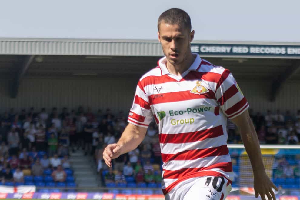 Tommy Rowe scored Doncaster’s second (James Manning/PA)