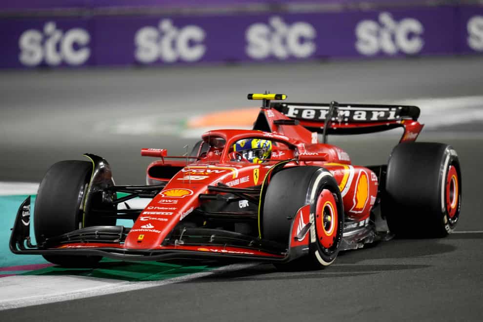 Ferrari driver Ollie Bearman impressed on his Formula One debut (Darko Bandic/AP).