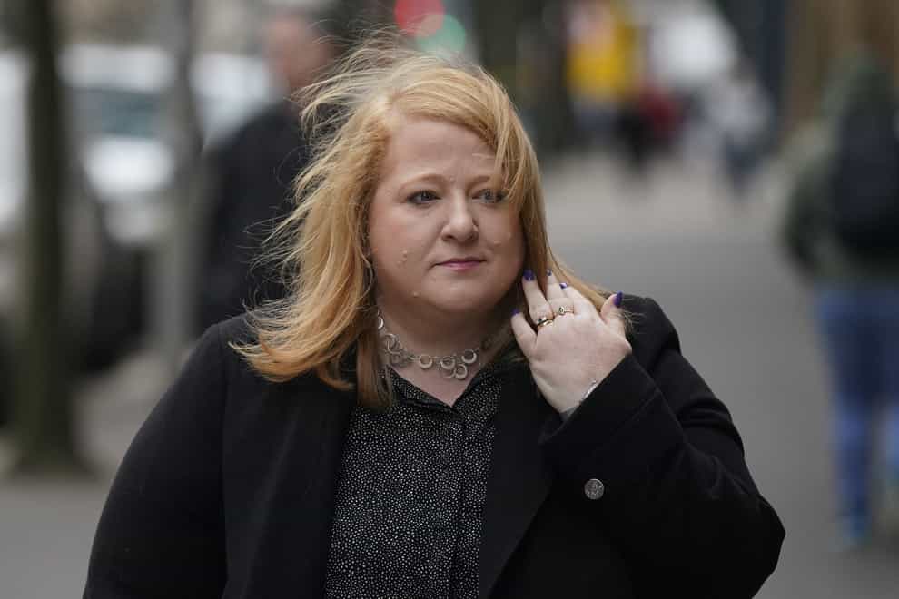Stormont’s Justice Minister Naomi Long said she regretted the passing of the legacy legislation (Liam McBurney/PA)