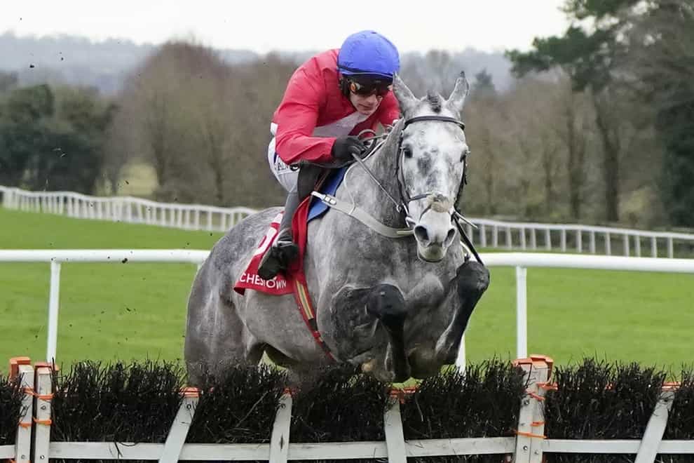 Tullyhill ridden by jockey Paul Townend winning at Punchestown (Niall Carson/PA)