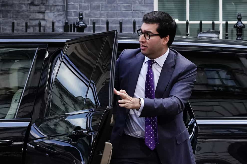 Ranil Jayawardena believes abolishing inheritance tax could spur on the economy (Aaron Chown/PA)