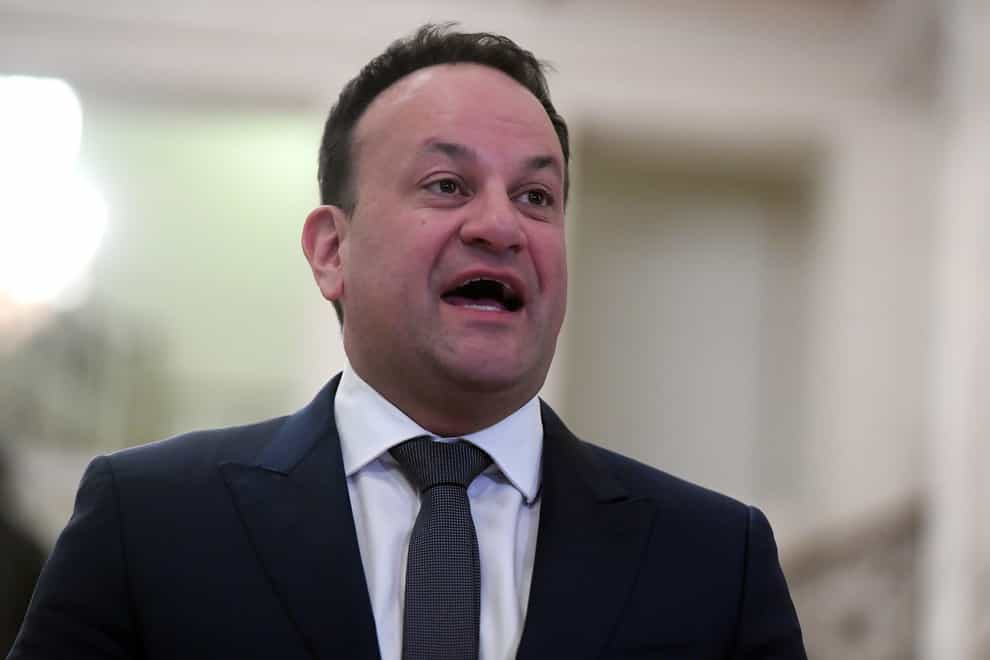 Taoiseach Leo Varadkar is on a week-long visit to the US for St Patrick’s Day celebrations (Oliver McVeigh/PA)
