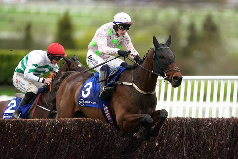 Gaelic Warrior on his way to winning the Arkle (Mike Egerton/PA)