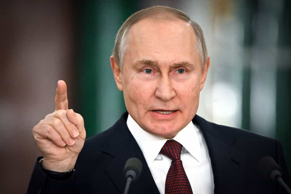 Russian President Vladimir Putin said Russia is ready to use nuclear weapons if there is a threat to Russian statehood (Sergey Guneyev, Sputnik, Kremlin Pool Photo via AP)