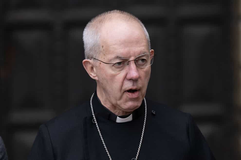 Justin Welby said the new definition ‘inadvertently threatens freedom of speech’ (Doug Peters/PA)