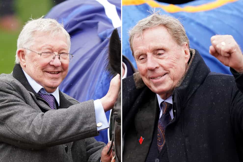 Sir Alex Ferguson (left) and Harry Redknapp both tasted success at Cheltenham (PA)