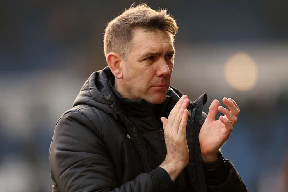 Stockport manager Dave Challinor (Barrington Coombs/PA)