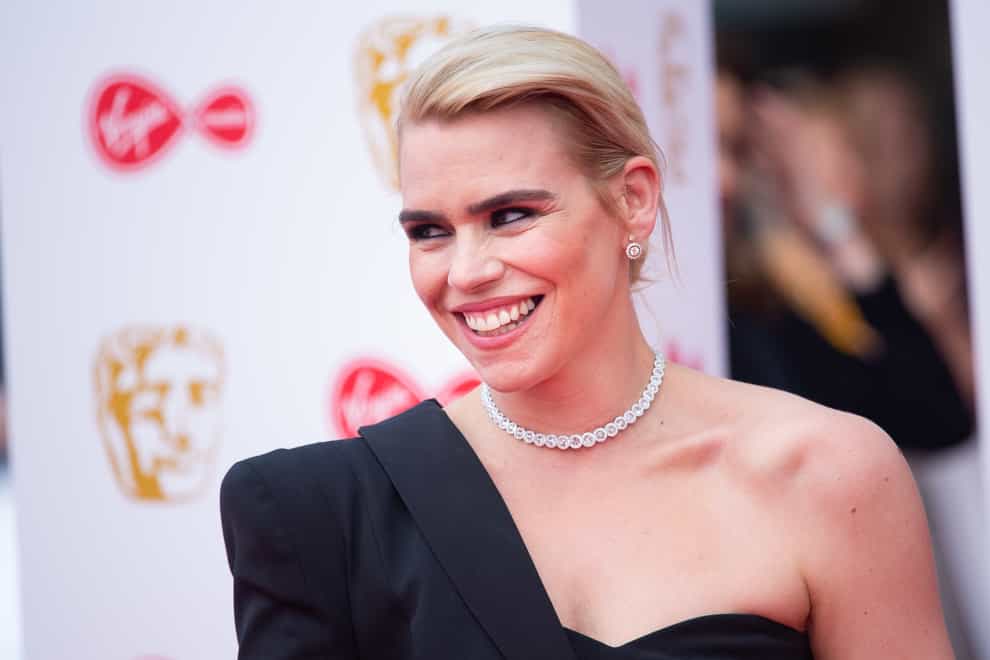 Billie Piper has spoken about how she deals with her ex-husband Laurence Fox’s controversial comments (Matt Crossick/PA)