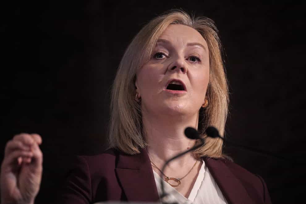 Former prime minister Liz Truss’s attempts to reform the law on transgender people ran out of time in the Commons. (Victoria Jones/PA)