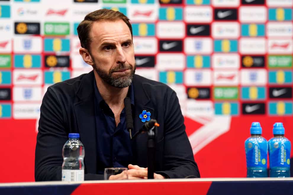 Potential members of Gareth Southgate’s England squad for Euro 2024 could travel to Australia in May (James Manning/PA)