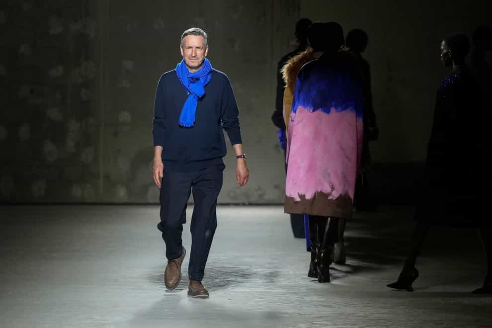 Belgian fashion designer Dries Van Noten is stepping down (Scott A Garfitt/Invision/AP)