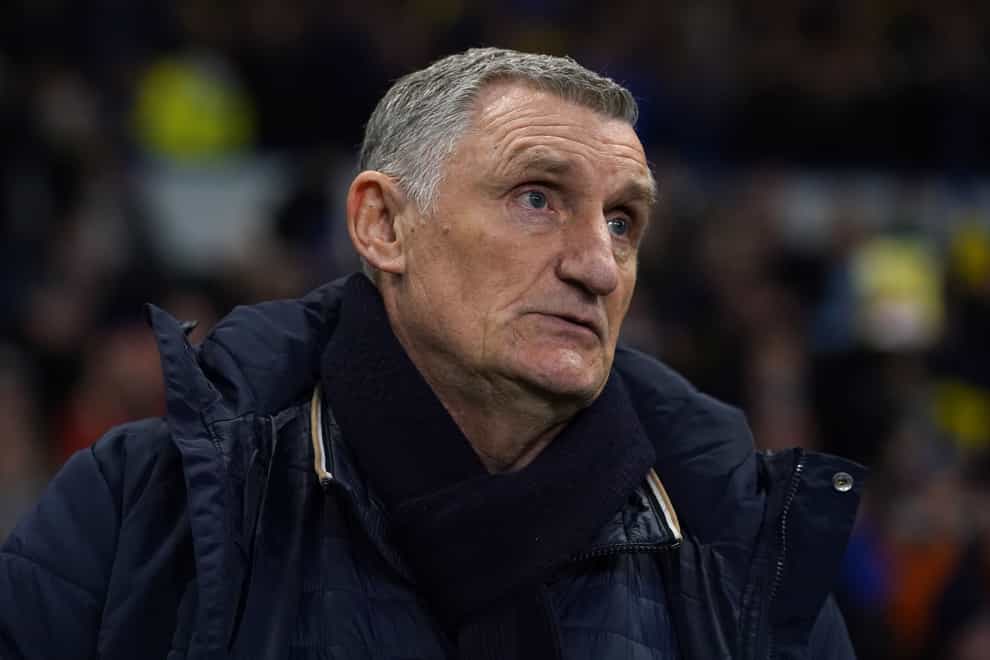 Tony Mowbray has taken a leave of absence for medical reasons (Nick Potts/PA)
