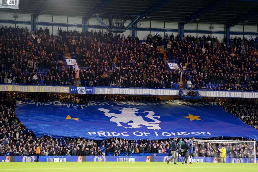 There has been a growing discontent among the Stamford Bridge fanbase (Zac Goodwin/PA)