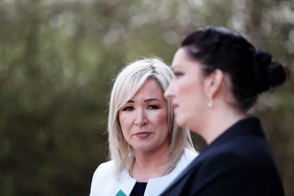First Minister Michelle O’Neill (left) and deputy First Minister Emma Little-Pengelly (Peter Morrison/PA)